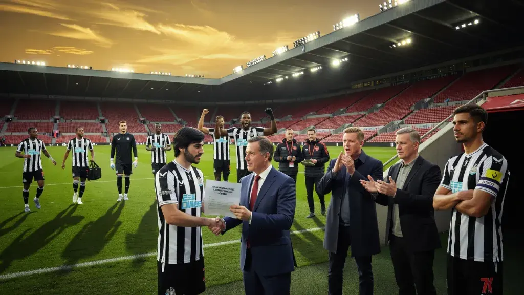 Newcastle vende Tonali ao Tottenham por £100m e planeja reformulação histórica do elenco